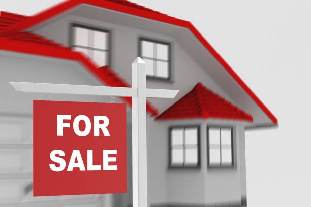 istock House Sale - Information Sign 923348026