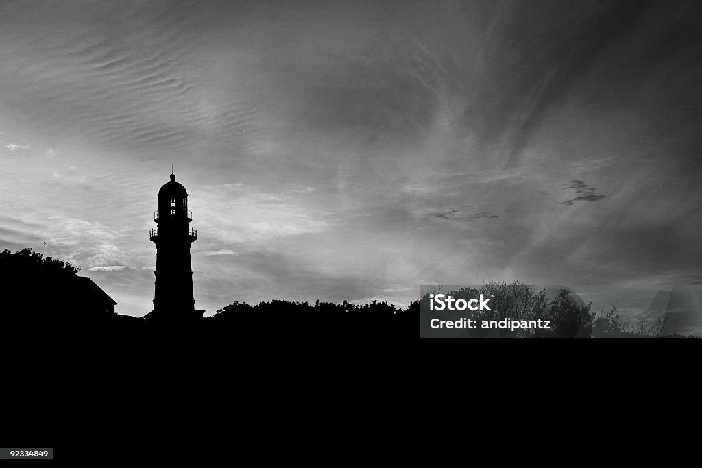 Cape elizabeth Lighthouse  Architecture Stock Photo