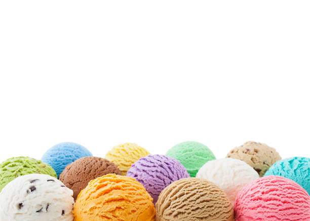 istock Colorful Ice Cream Border 923359572