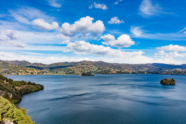 Tota Lake Boyaca Lagoon Colombia - fotografia de stock