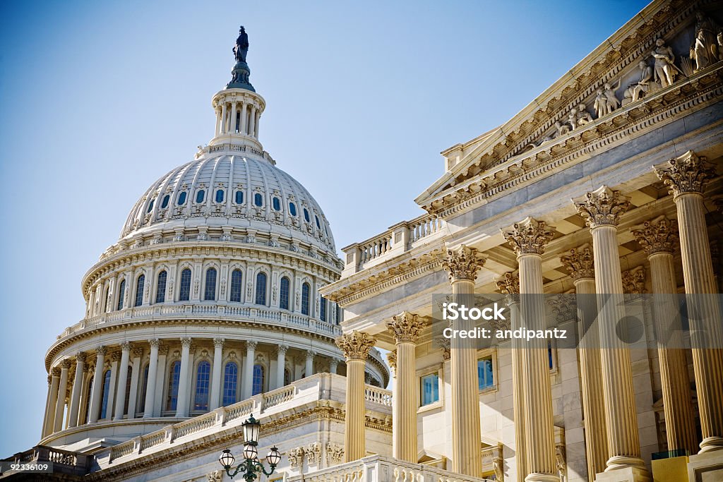 EUA.  Capitol - Foto de stock de Washington DC royalty-free