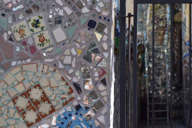 istock Closeup Glass Tile Mosaic 923372436