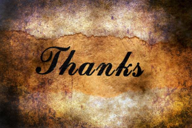 Thank you grunge concept