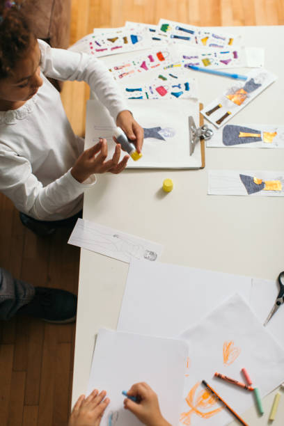 istock Young female fashion designer at work 923386418