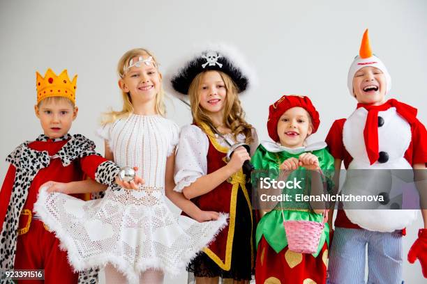 Kids Costume Party Stock Photo - Download Image Now - Child, Costume, Party - Social Event