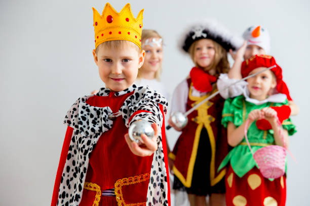 istock Kids costume party 923391596