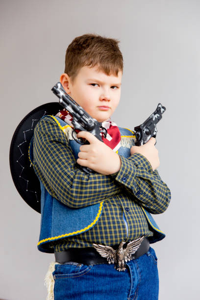 istock Boy in a cowboy costume 923394206