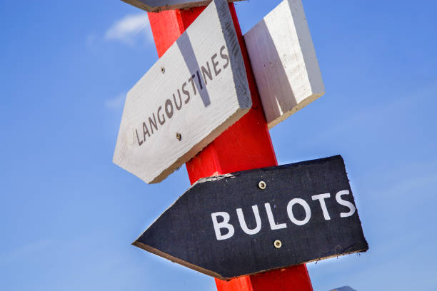 istock Closeup of signs - 