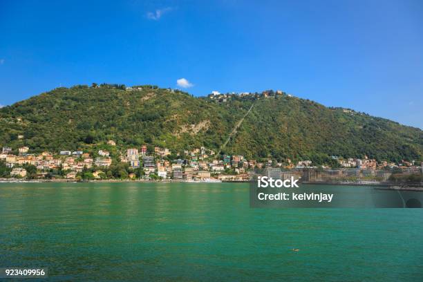 Como On The Shore Of Lake Como Italy Argb Stock Photo - Download Image Now - Bar - Drink Establishment, Como - Italy, Day
