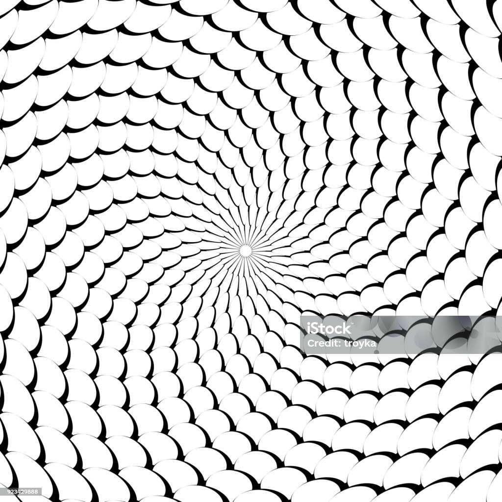 Pattern Of Rotation Rotation Circular Pattern Abstract Textured Background Stock ...
