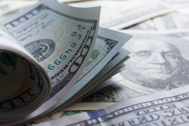 istock Money American dollar background 923431142
