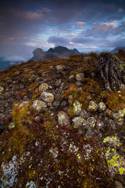 típica paisagem bonita nas dolomitas - lake mountain north tirol austria - fotografias e filmes do acervo