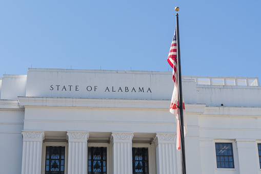 State of Alabama government building in Montgomery, Alabama