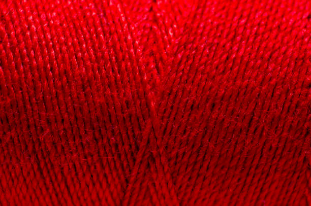 Free picture: wool, red, fiber, thread, details, close-up, knitting ...