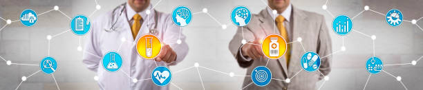 Clinician And Executive Launching Pharmaceutical