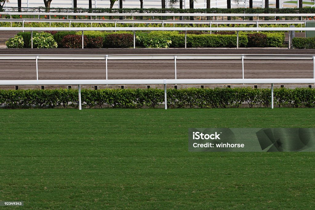 Horse Racing Track  Horseracing Track Stock Photo