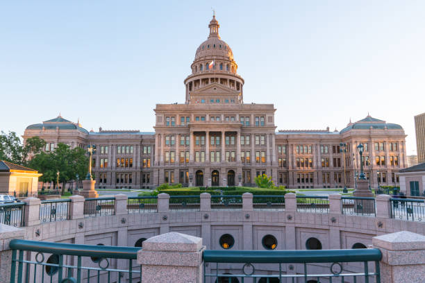 텍샤스 카피톨 미흡함 - texas state flag texas dome austin texas 뉴스 사진 이미지