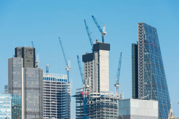istock Construction in the city of London 923494964