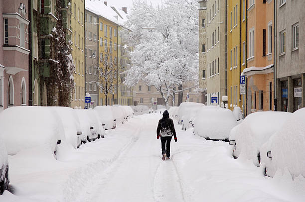 Ulice śniegu – zdjęcie