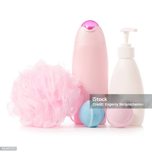 Bad Set Loohaf Seife Dusche Gel Mit Dispenser Stockfoto und mehr Bilder von Accessoires - Accessoires, Aromatherapie, Badewanne