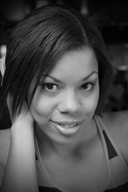 istock Ethnic Eyes in Black and White 92349927
