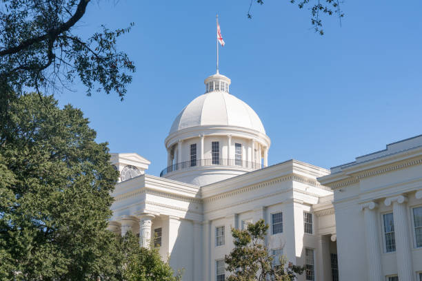 Alabama State Capitol stock photo