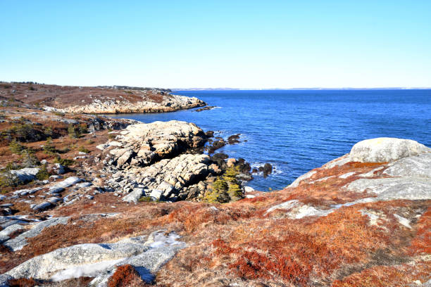 istock Rocky Shore of Duncan's Cove Nova Scotia Canada 923509134