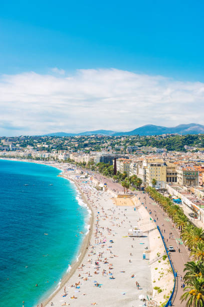 istock Nice city Promenade des Anglais Mediterranean sea landscape 923511708