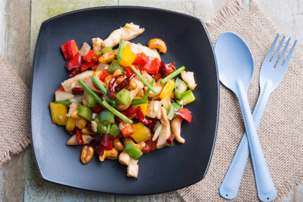 istock Thai food,stir fired chicken with cashew nuts 923519568
