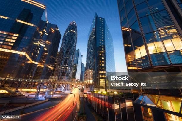 Business District Of Paris Called La Défense Stock Photo - Download Image Now