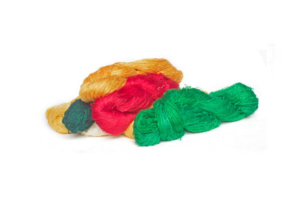 istock a variety of silk on white background 923542510