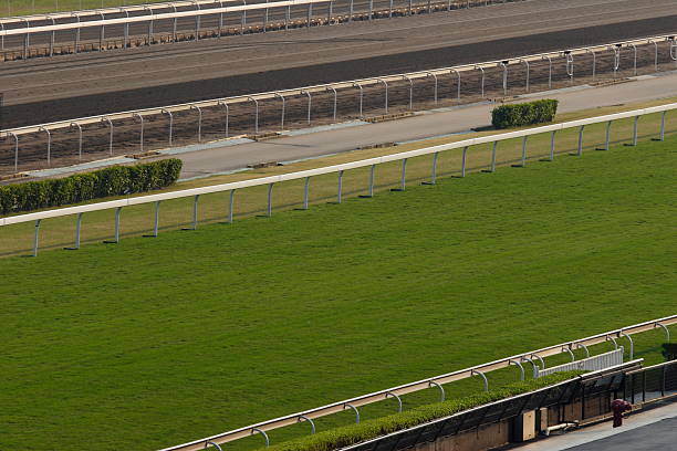 istock Horse Racing Track 92354725