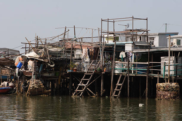 istock Village in Hong Kong 92354889