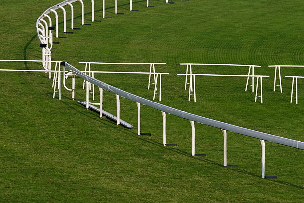 istock Horse Racing Track 92354970