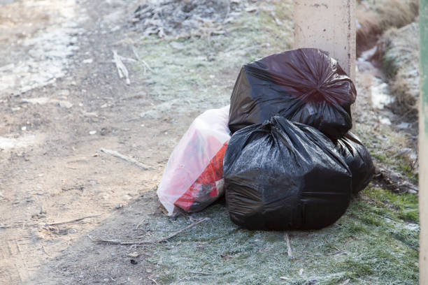 istock garbage in bags in nature 923571148