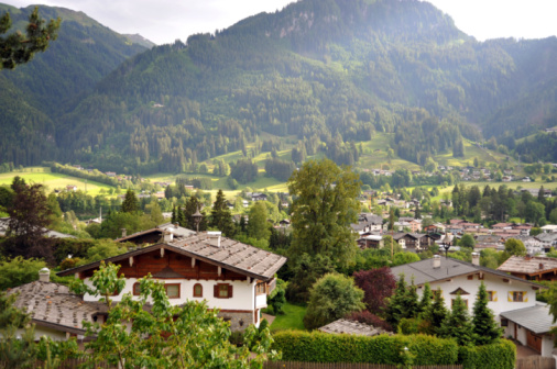 Kitzbuehel in Tyrol, Austria.