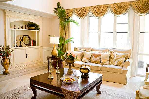 istock Luxury modern living room 92358471