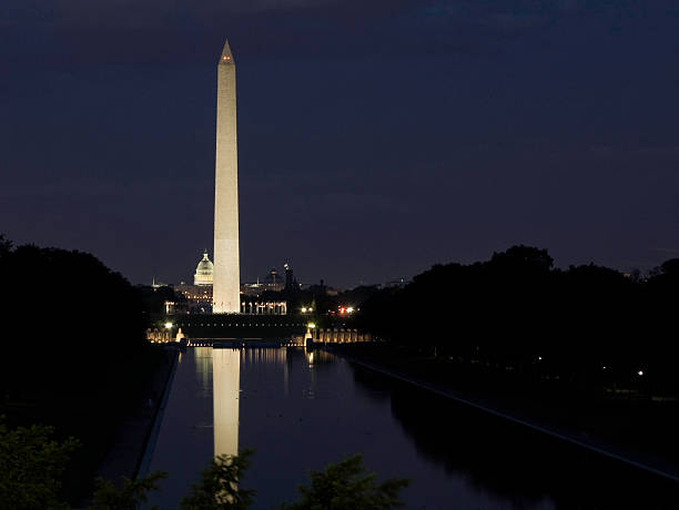 istock Washington Monument and U.S. Capitol at night 92358730