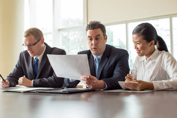 istock Business Team Discussing New Project Strategy 923588258