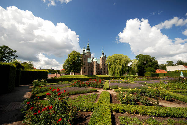 Rosenborg Castle stock photo