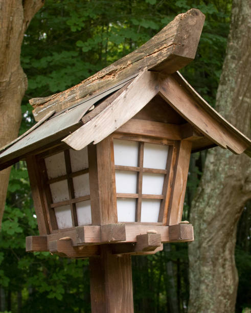 istock Wooden Japanese Lantern 92359179