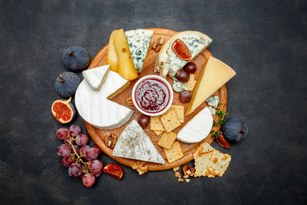 istock Various types of cheese - parmesan, brie, roquefort, cheddar 923601866
