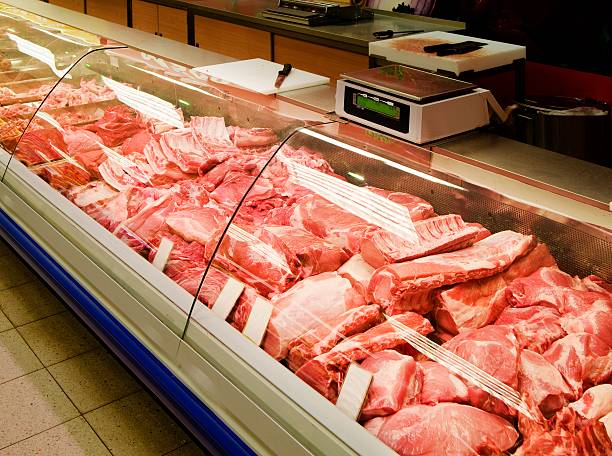 istock Selection of meat at a butcher shop 92360733