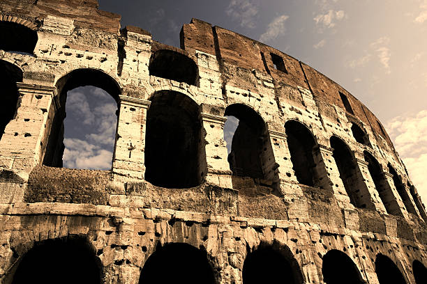 istock Colosseum in the early evening 92361073