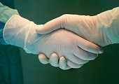 Handshaking of surgeons