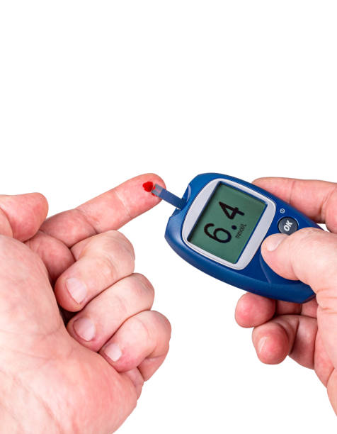 istock Drop of blood glucose 923614510
