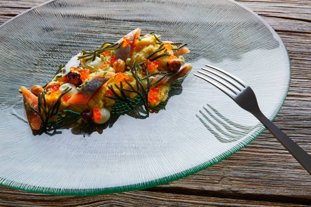 istock Sardines salad creamy cheese corn codium 923617936