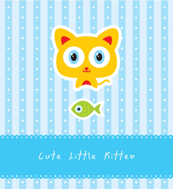 happy birthday vector illustration. cute kawaii... 330+ Happy Birthday Kitten Clip Art Stock Illustrations, Royalty-Free ...