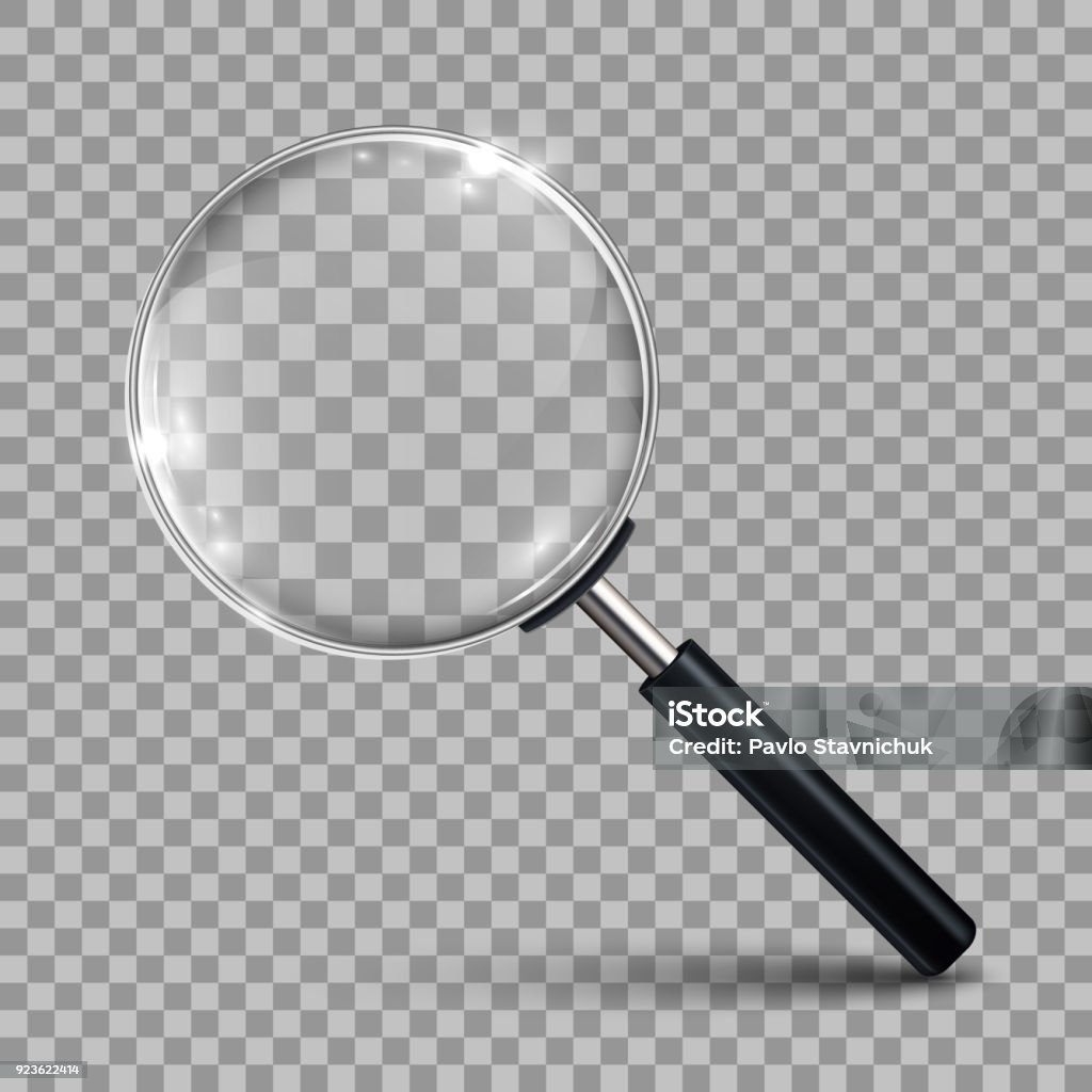 Magnifying glass – vector Magnifying Glass stock vector