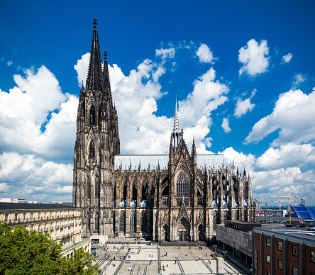 Cologne Cathedral viewed from the eastern side